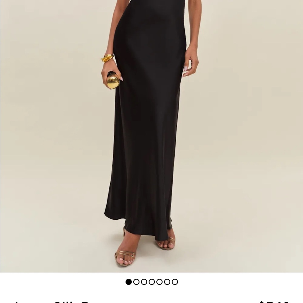 Reformation Jeany Silk Dress